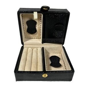 Portable Jewelry Box Organizer Leather Jewellery Ornaments Case Travel Storage